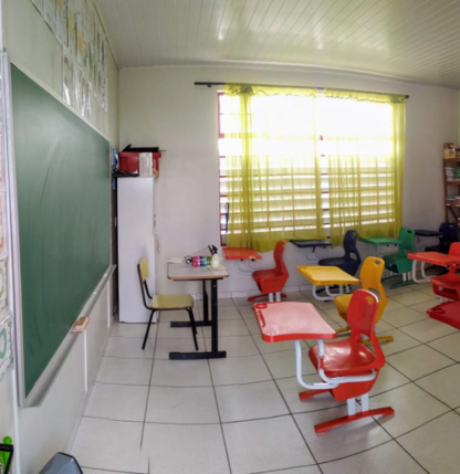 Área de recreação da Escola Reino das Ideias